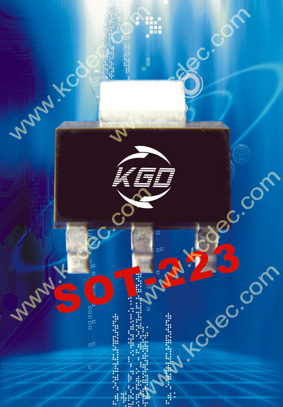 2.0A贴片单向可控硅2P4MN SOT-223